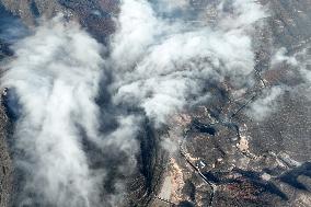 CHINA-HEBEI-TAIHANG MOUNTAINS-SCENERY-CLOUDS (CN)