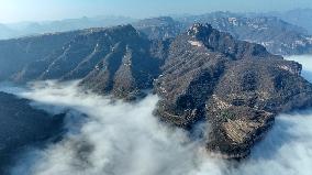 CHINA-HEBEI-TAIHANG MOUNTAINS-SCENERY-CLOUDS (CN)