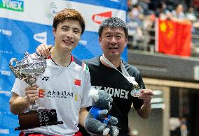 (SP)AUSTRALIA-SYDNEY-BADMINTON-AUSTRALIAN OPEN-MEN'S SINGELS-FINAL