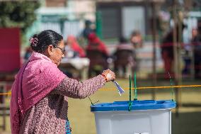 NEPAL-LALITPUR-GENERAL ELECTIONS-VOTING