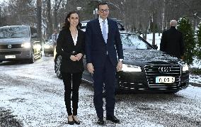 Polish PM Mateusz Morawiecki visits Finland