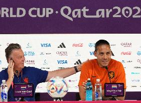 (SP)QATAR-DOHA-FOOTBALL-FIFA WORLD CUP-GROUP A-SEN VS NLD-PRESS CONFERENCE