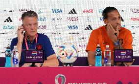 (SP)QATAR-DOHA-FOOTBALL-FIFA WORLD CUP-GROUP A-SEN VS NLD-PRESS CONFERENCE