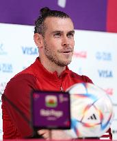 (SP)QATAR-DOHA-FOOTBALL-FIFA WORLD CUP-GROUP B-WLS VS USA-PRESS CONFERENCE