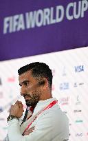 (SP)QATAR-DOHA-FOOTBALL-FIFA WORLD CUP-GROUP B-IRN VS ENG-PRESS CONFERENCE