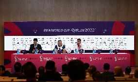 (SP)QATAR-DOHA-FOOTBALL-FIFA WORLD CUP-GROUP B-IRN VS ENG-PRESS CONFERENCE