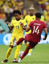 (SP)QATAR-AL KHOR-2022 WORLD CUP-GROUP A-QAT VS ECU