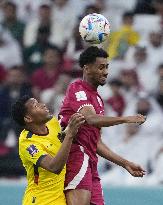 (SP)QATAR-AL KHOR-2022 WORLD CUP-GROUP A-QAT VS ECU