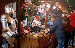 ROMANIA-BUCHAREST-CHRISTMAS FAIR-OPEN