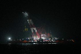 CHINA-SHANGHAI-ANCIENT SHIPWRECK-SALVAGE  (CN)