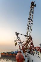 CHINA-SHANGHAI-ANCIENT SHIPWRECK-SALVAGE  (CN)