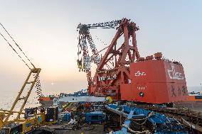 CHINA-SHANGHAI-ANCIENT SHIPWRECK-SALVAGE  (CN)