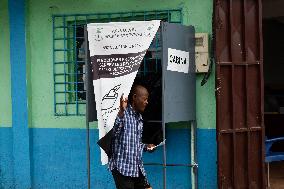 EQUATORIAL GUINEA-MALABO-ELECTIONS-VOTING