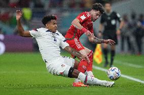 (SP)QATAR-AL RAYYAN-FOOTBALL-2022 WORLD CUP-GROUP B-USA VS WAL