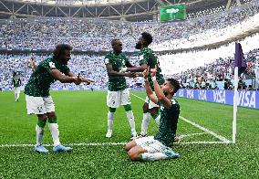 (SP)QATAR-LUSAIL-2022 WORLD CUP-GROUP C-ARG VS KSA