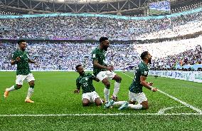 (SP)QATAR-LUSAIL-2022 WORLD CUP-GROUP C-ARG VS KSA
