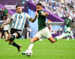 (SP)QATAR-LUSAIL-2022 WORLD CUP-GROUP C-ARG VS KSA