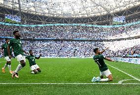 (SP)QATAR-LUSAIL-2022 WORLD CUP-GROUP C-ARG VS KSA