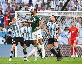 (SP)QATAR-LUSAIL-2022 WORLD CUP-GROUP C-ARG VS KSA