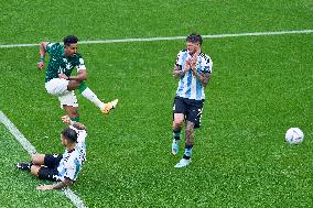 (SP)QATAR-LUSAIL-2022 WORLD CUP-GROUP C-ARG VS KSA