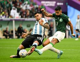 (SP)QATAR-LUSAIL-2022 WORLD CUP-GROUP C-ARG VS KSA
