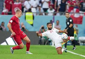 (SP)QATAR-AL RAYYAN-2022 WORLD CUP-GROUP D-DEN VS TUN