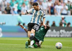 (SP)QATAR-LUSAIL-2022 WORLD CUP-GROUP C-ARG VS KSA