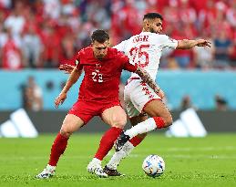 (SP)QATAR-AL RAYYAN-2022 WORLD CUP-GROUP D-DEN VS TUN