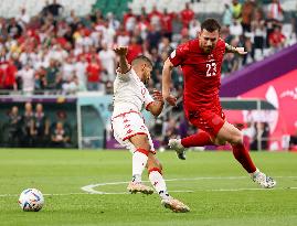 (SP)QATAR-AL RAYYAN-2022 WORLD CUP-GROUP D-DEN VS TUN