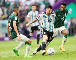 (SP)QATAR-LUSAIL-2022 WORLD CUP-GROUP C-ARG VS KSA