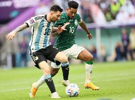 (SP)QATAR-LUSAIL-2022 WORLD CUP-GROUP C-ARG VS KSA