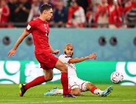 (SP)QATAR-AL RAYYAN-2022 WORLD CUP-GROUP D-DEN VS TUN