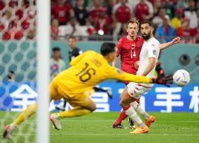 (SP)QATAR-AL RAYYAN-2022 WORLD CUP-GROUP D-DEN VS TUN