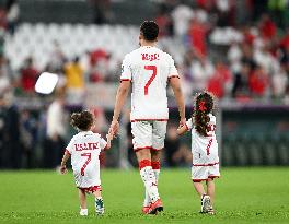 (SP)QATAR-AL RAYYAN-2022 WORLD CUP-GROUP D-DEN VS TUN