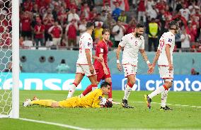 (SP)QATAR-AL RAYYAN-2022 WORLD CUP-GROUP D-DEN VS TUN
