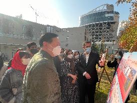 IRAN-TEHRAN-CHINESE EMBASSY-STUDENTS-PHOTO EXHIBITION