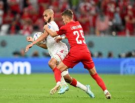 (SP)QATAR-AL RAYYAN-2022 WORLD CUP-GROUP D-DEN VS TUN