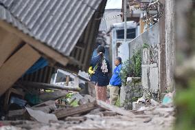 INDONESIA-WEST JAVA-CIANJUR-EARTHQUAKE-AFTERMATH
