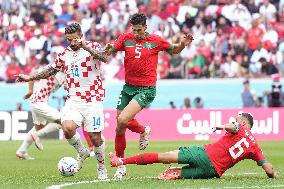 (SP)QATAR-AL KHOR-2022 WORLD CUP-GROUP F-MAR VS CRO