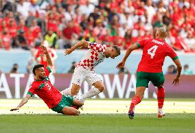 (SP)QATAR-AL KHOR-2022 WORLD CUP-GROUP F-MAR VS CRO