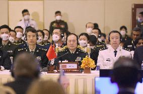 CAMBODIA-SIEM REAP-ASEAN DEFENSE MINISTERS' MEETING PLUS-CHINA-WEI FENGHE