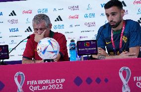 (SP)QATAR-DOHA-FOOTBALL-FIFA WORLD CUP-GROUP H-PORTUGAL-PRESS CONFERENCE