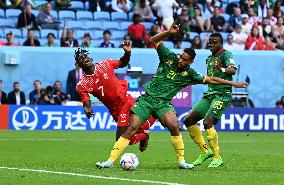 (SP)QATAR-AL WAKRAH-2022 WORLD CUP-GROUP G-SUI VS CMR