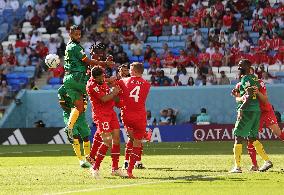 (SP)QATAR-AL WAKRAH-2022 WORLD CUP-GROUP G-SUI VS CMR