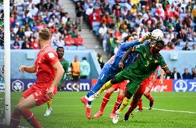 (SP)QATAR-AL WAKRAH-2022 WORLD CUP-GROUP G-SUI VS CMR