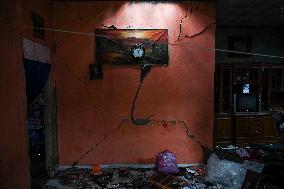 INDONESIA-CIANJUR-EARTHQUAKE-AFTERMATH-WALL CLOCK