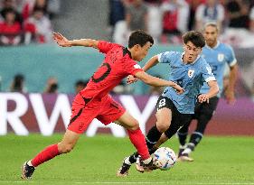 (SP)QATAR-AL RAYYAN-2022 WORLD CUP-GROUP H-URU VS KOR