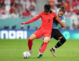 (SP)QATAR-AL RAYYAN-2022 WORLD CUP-GROUP H-URU VS KOR