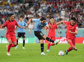 (SP)QATAR-AL RAYYAN-2022 WORLD CUP-GROUP H-URU VS KOR