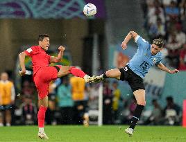 (SP)QATAR-AL RAYYAN-2022 WORLD CUP-GROUP H-URU VS KOR